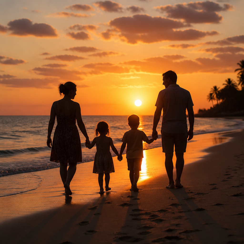 Family Beach Day photo