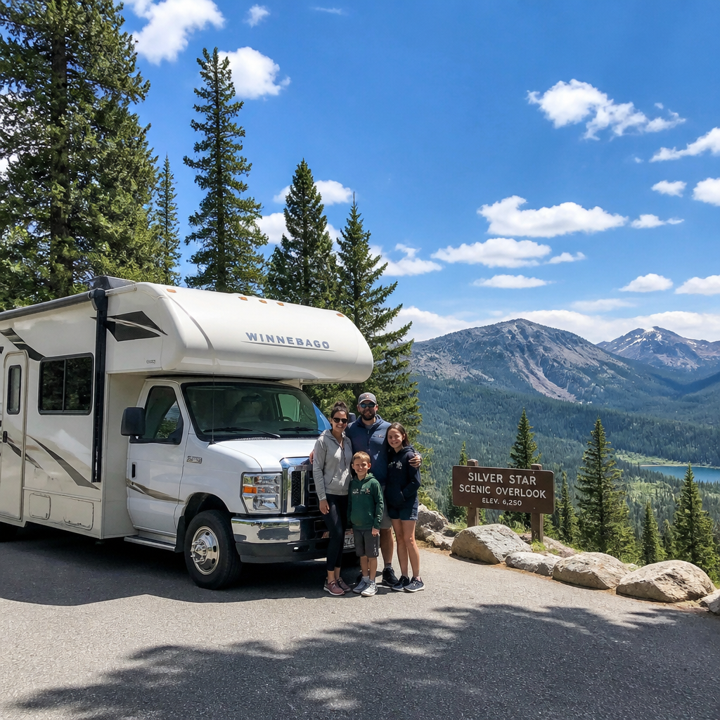 RV in the Mountains photo